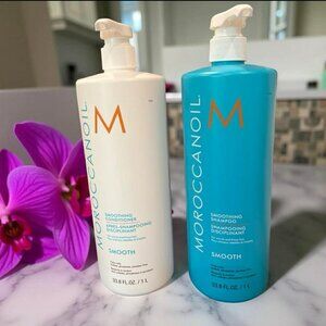 Moroccanoil Smoothing Shampoo & Conditioner 33.8 oz oz